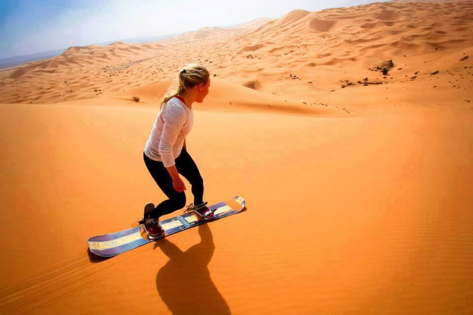 sandboarding